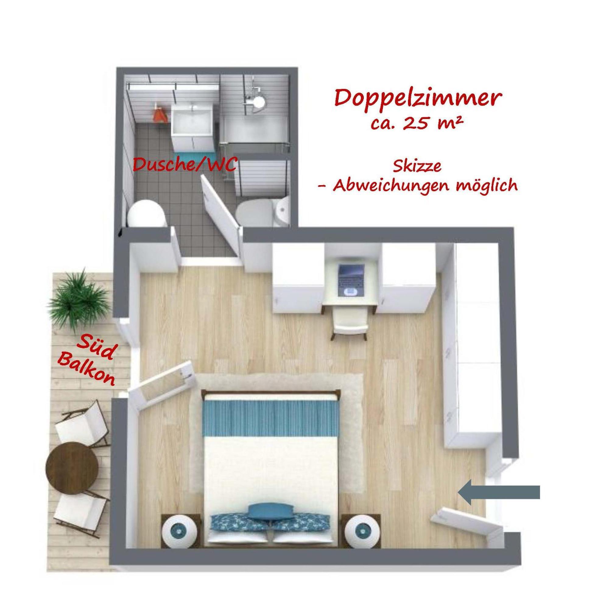Pension Alpenrose Serfaus Chambre photo